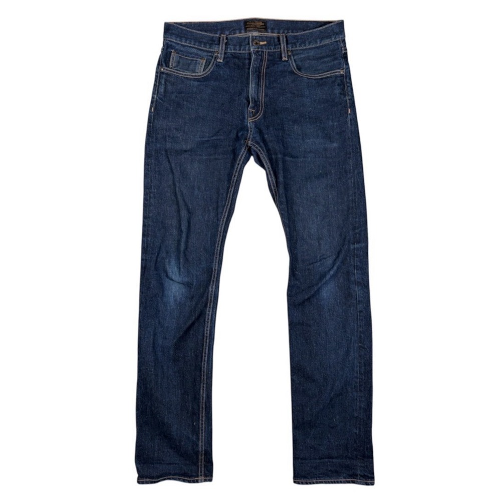 C.C. Filson Muleskinner Jeans 32(34)x33 MADE IN USA Raw Indigo Men's Dark Denim